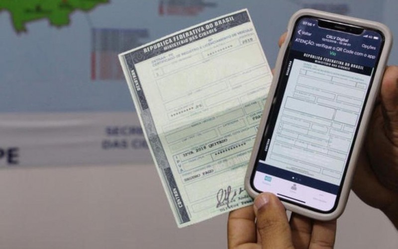 Documento digital de veículos está disponível em todo o Brasil; impressão pode ser feita em casa